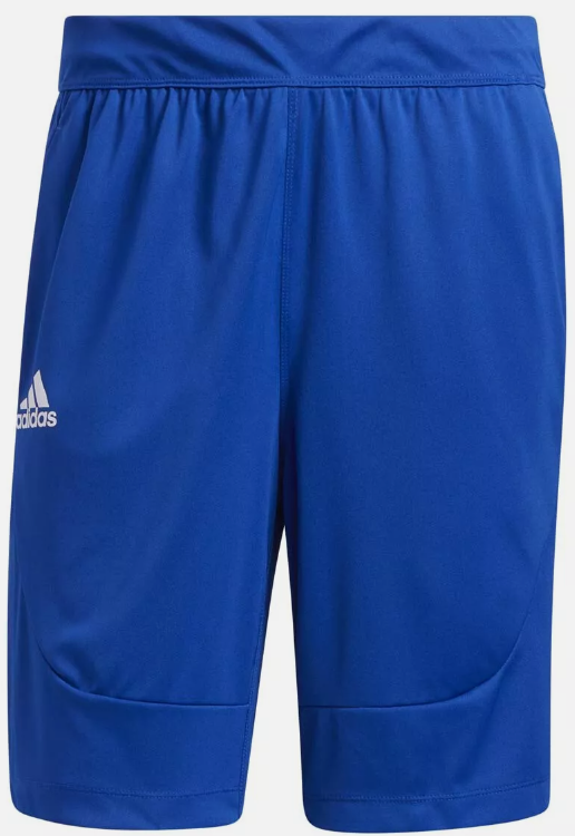 Sideline 21 Knit Short w/ Pocket-Royal Blue/White